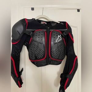 Alpinestars Jacket mesh body with back protection in Size M